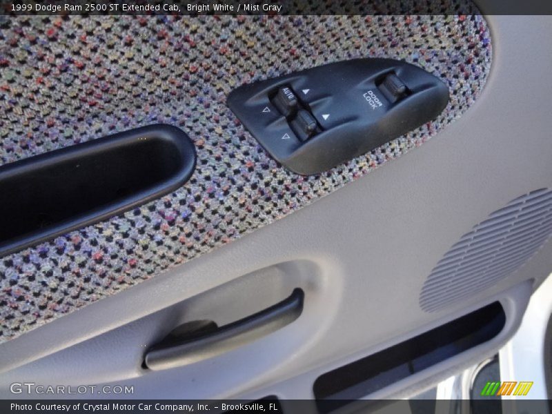 Bright White / Mist Gray 1999 Dodge Ram 2500 ST Extended Cab