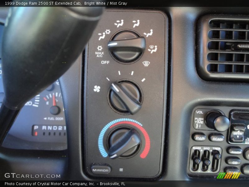 Controls of 1999 Ram 2500 ST Extended Cab