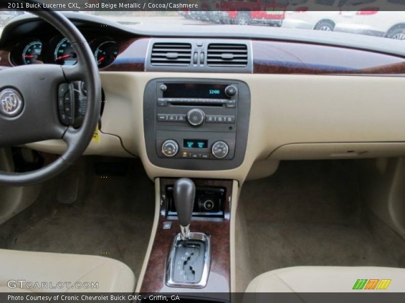Sand Beige Metallic / Cocoa/Cashmere 2011 Buick Lucerne CXL