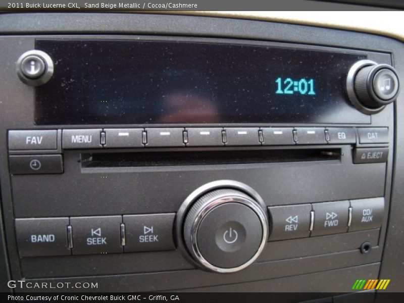 Sand Beige Metallic / Cocoa/Cashmere 2011 Buick Lucerne CXL