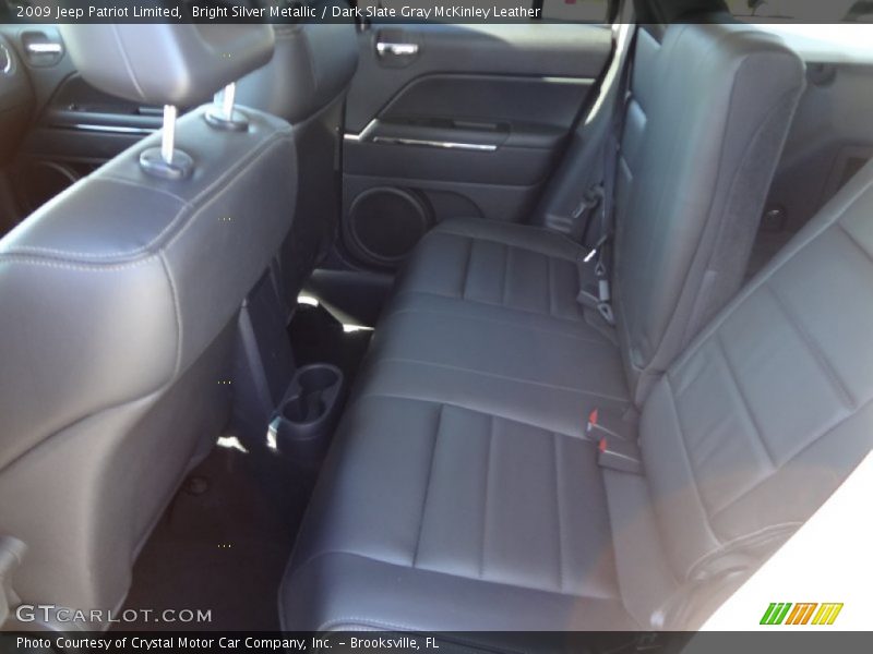 Bright Silver Metallic / Dark Slate Gray McKinley Leather 2009 Jeep Patriot Limited