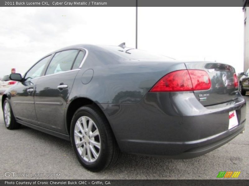 Cyber Gray Metallic / Titanium 2011 Buick Lucerne CXL