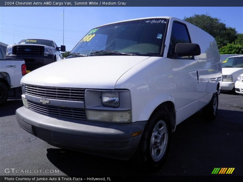Summit White / Medium Gray 2004 Chevrolet Astro AWD Cargo Van