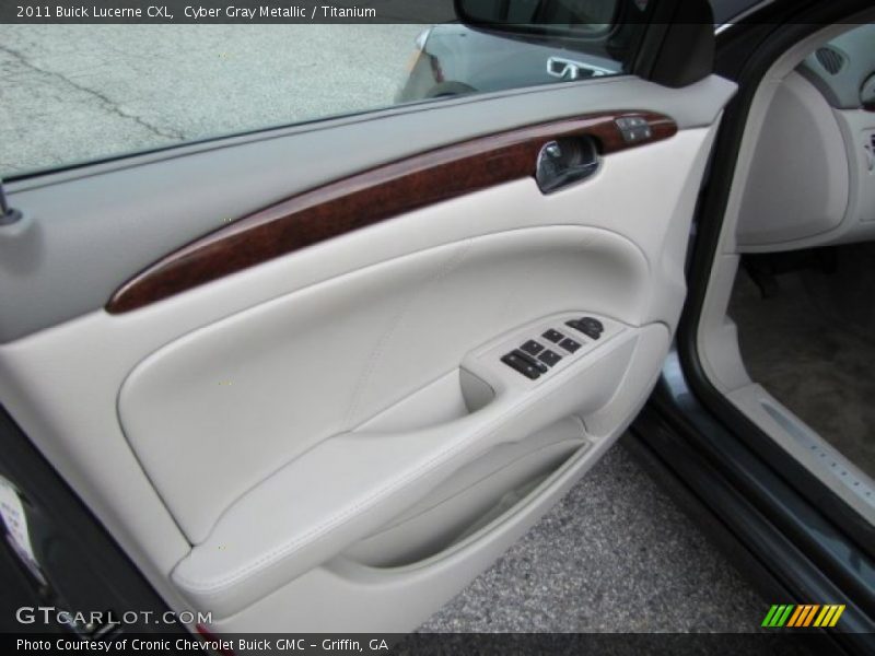 Cyber Gray Metallic / Titanium 2011 Buick Lucerne CXL