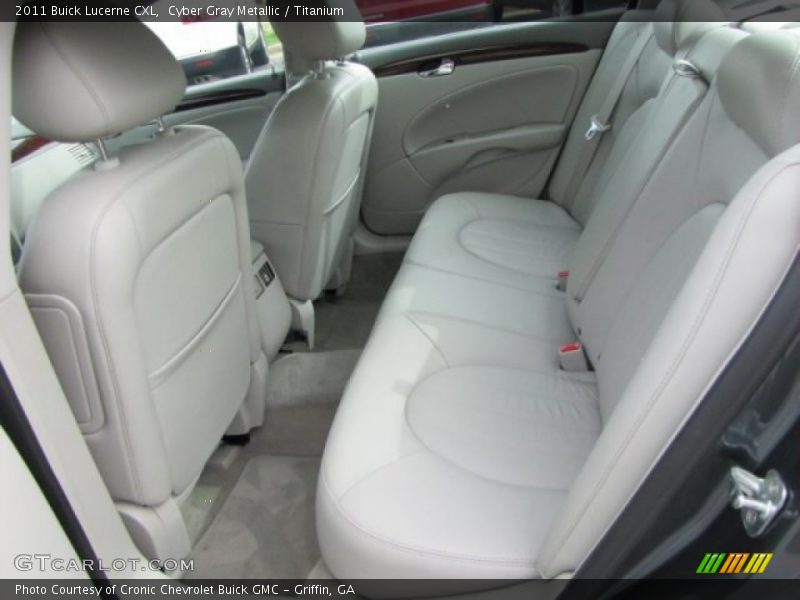 Cyber Gray Metallic / Titanium 2011 Buick Lucerne CXL