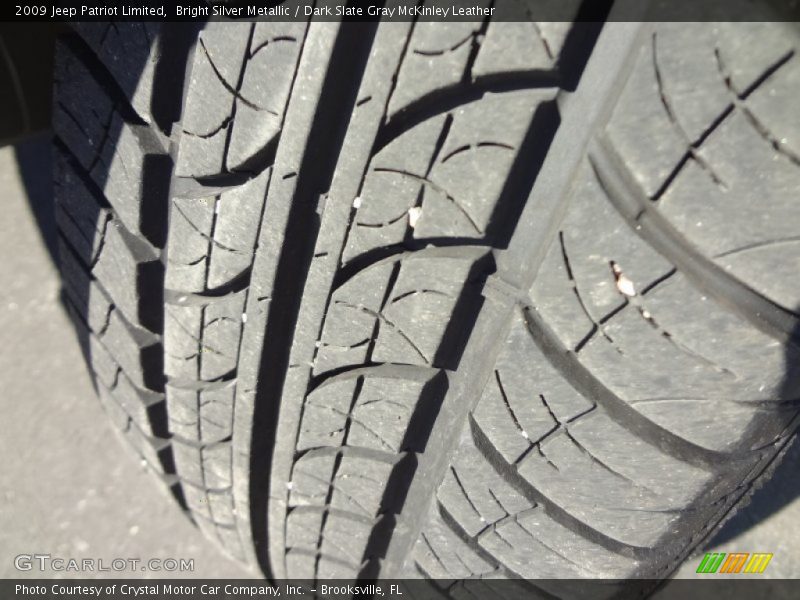 Bright Silver Metallic / Dark Slate Gray McKinley Leather 2009 Jeep Patriot Limited