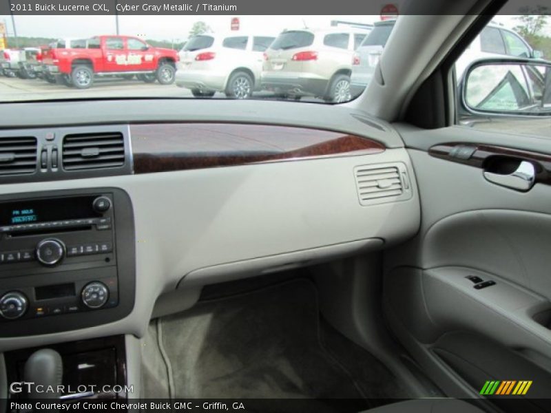Cyber Gray Metallic / Titanium 2011 Buick Lucerne CXL