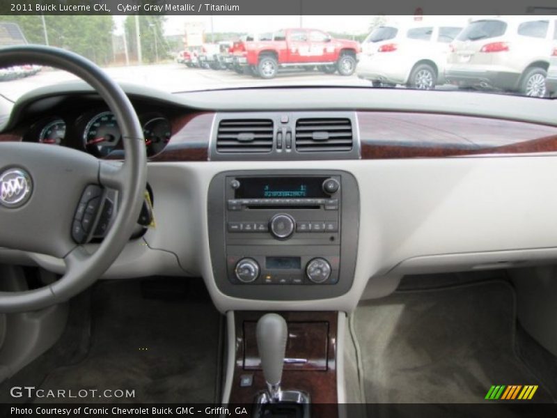 Cyber Gray Metallic / Titanium 2011 Buick Lucerne CXL