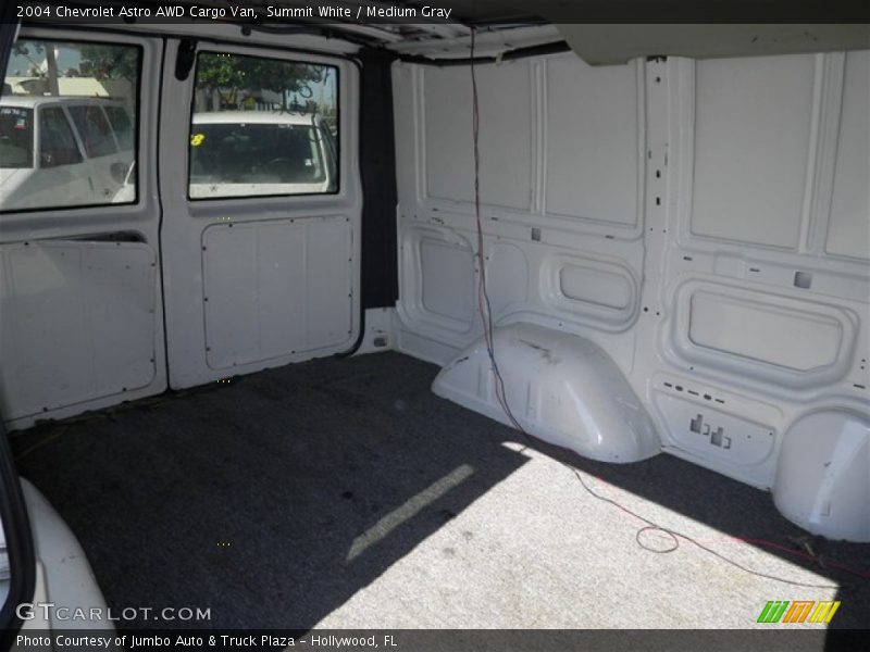  2004 Astro AWD Cargo Van Medium Gray Interior