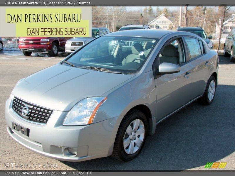 Magnetic Gray / Charcoal 2009 Nissan Sentra 2.0