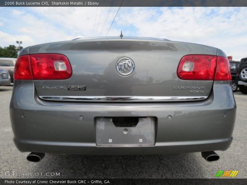 Sharkskin Metallic / Ebony 2006 Buick Lucerne CXS
