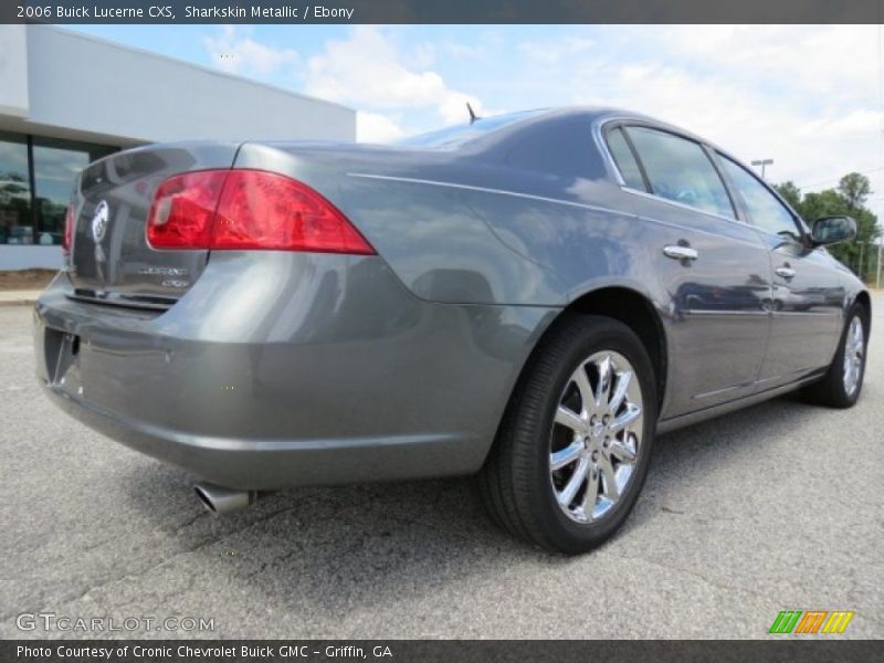 Sharkskin Metallic / Ebony 2006 Buick Lucerne CXS