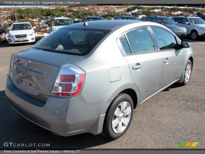 Magnetic Gray / Charcoal 2009 Nissan Sentra 2.0