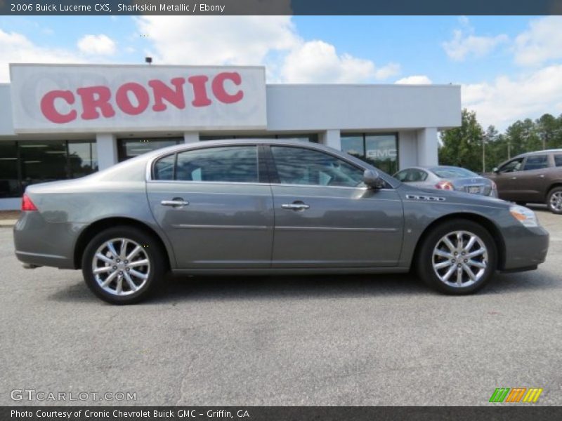 Sharkskin Metallic / Ebony 2006 Buick Lucerne CXS