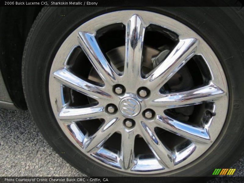 Sharkskin Metallic / Ebony 2006 Buick Lucerne CXS