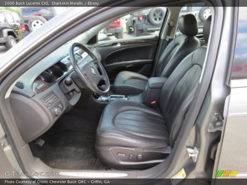 Sharkskin Metallic / Ebony 2006 Buick Lucerne CXS