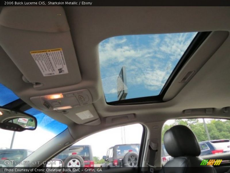 Sharkskin Metallic / Ebony 2006 Buick Lucerne CXS