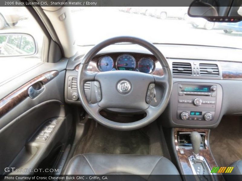 Sharkskin Metallic / Ebony 2006 Buick Lucerne CXS