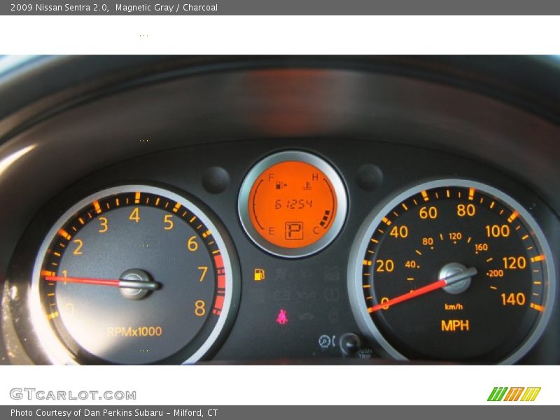 Magnetic Gray / Charcoal 2009 Nissan Sentra 2.0