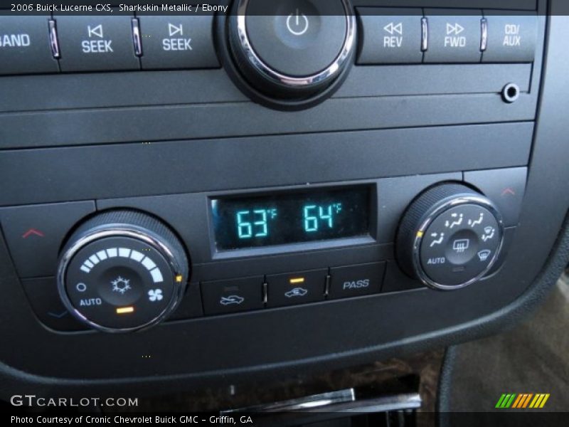 Sharkskin Metallic / Ebony 2006 Buick Lucerne CXS