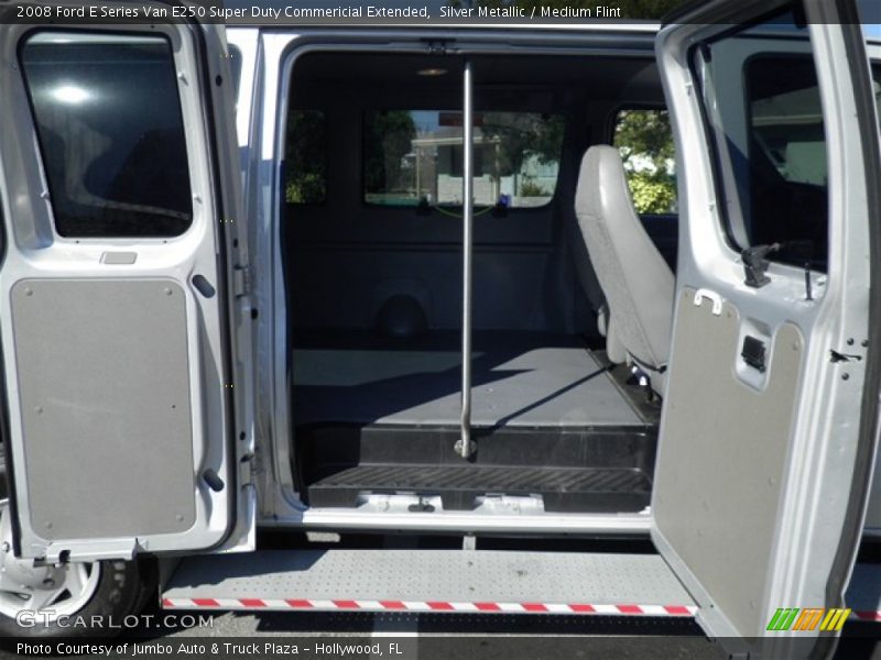 Silver Metallic / Medium Flint 2008 Ford E Series Van E250 Super Duty Commericial Extended