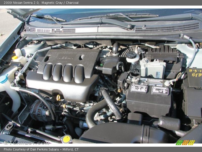 Magnetic Gray / Charcoal 2009 Nissan Sentra 2.0