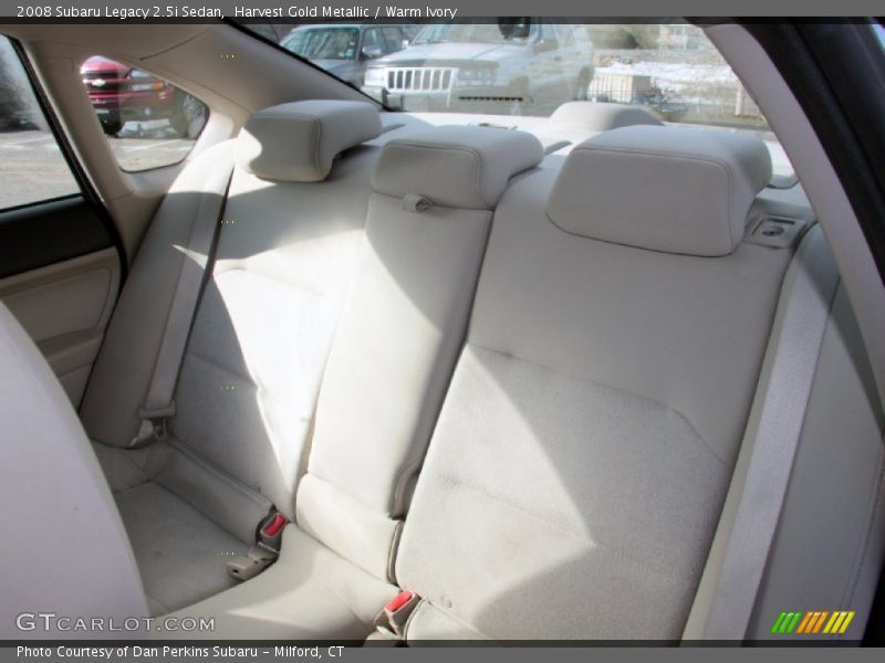 Harvest Gold Metallic / Warm Ivory 2008 Subaru Legacy 2.5i Sedan