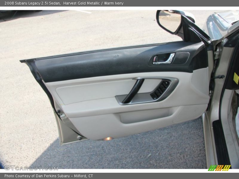Harvest Gold Metallic / Warm Ivory 2008 Subaru Legacy 2.5i Sedan