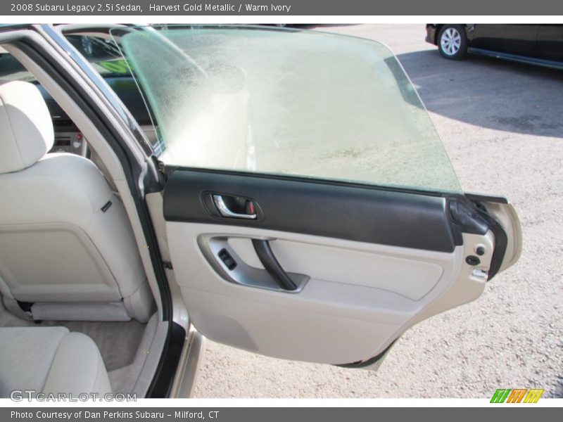 Harvest Gold Metallic / Warm Ivory 2008 Subaru Legacy 2.5i Sedan