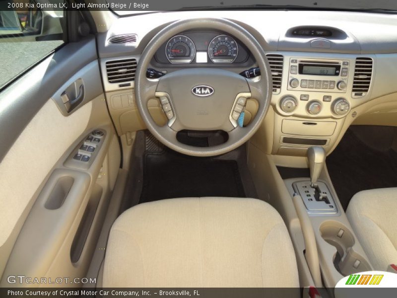 Light Almond Beige / Beige 2008 Kia Optima LX