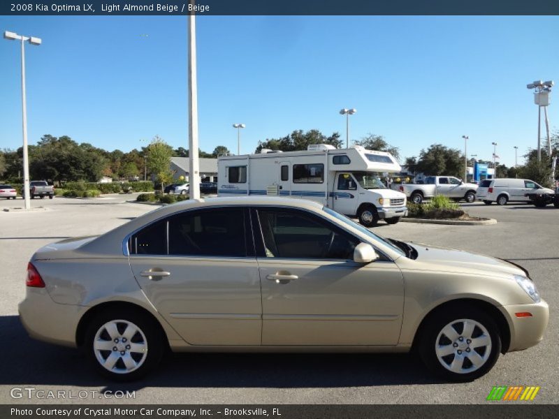 Light Almond Beige / Beige 2008 Kia Optima LX
