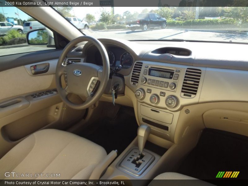Light Almond Beige / Beige 2008 Kia Optima LX