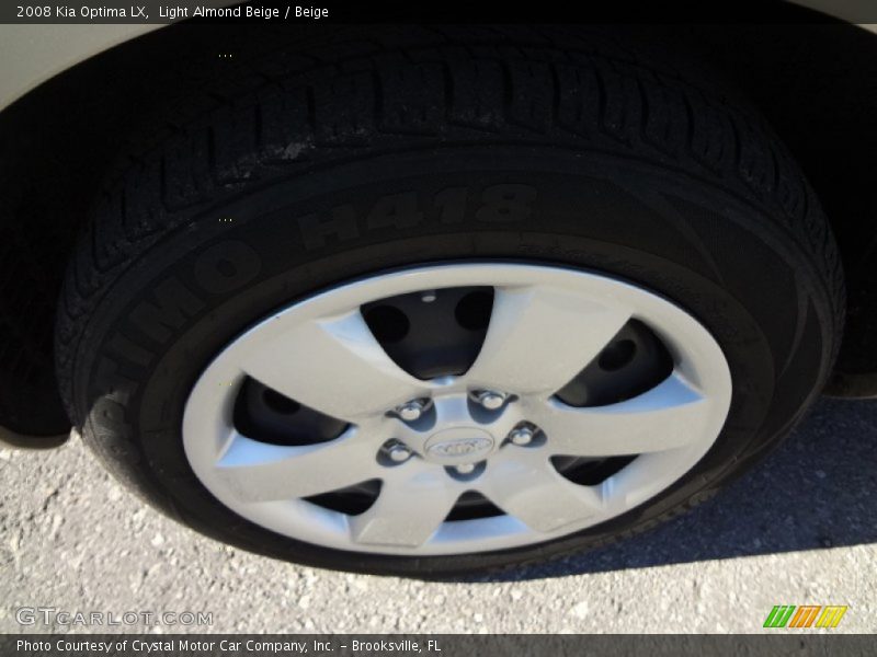 Light Almond Beige / Beige 2008 Kia Optima LX
