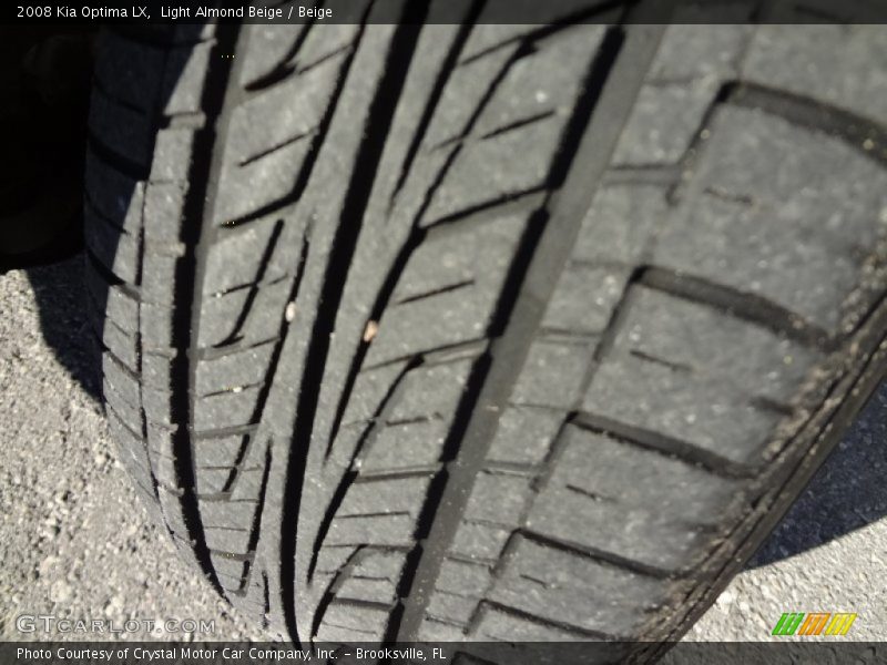 Light Almond Beige / Beige 2008 Kia Optima LX