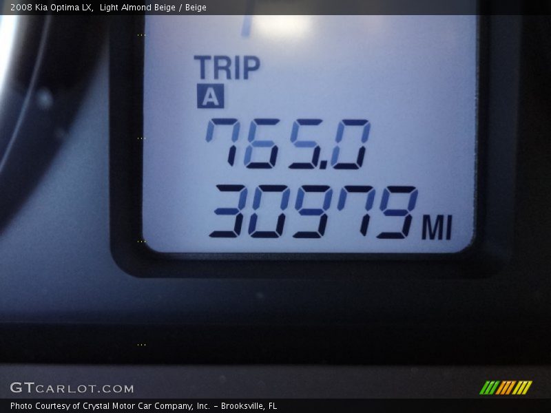 Light Almond Beige / Beige 2008 Kia Optima LX