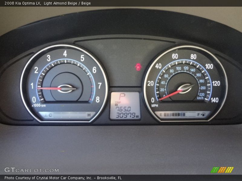 Light Almond Beige / Beige 2008 Kia Optima LX