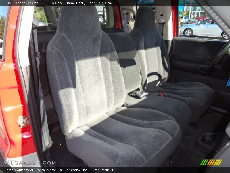 Flame Red / Dark Slate Gray 2004 Dodge Dakota SLT Club Cab