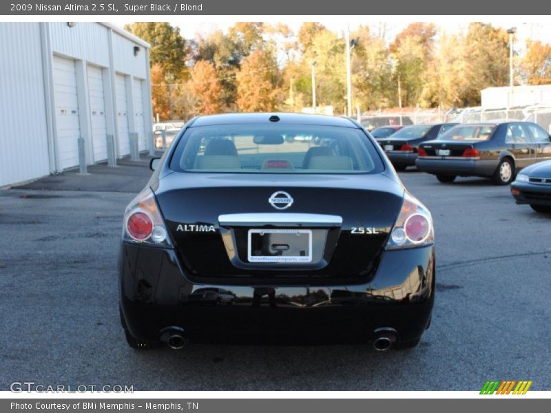 Super Black / Blond 2009 Nissan Altima 2.5 SL