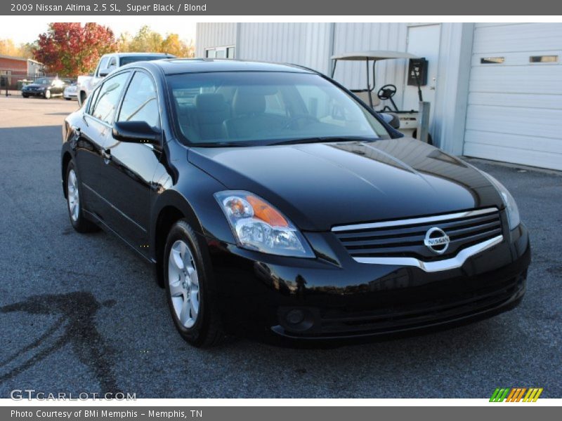 Super Black / Blond 2009 Nissan Altima 2.5 SL