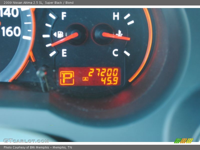 Super Black / Blond 2009 Nissan Altima 2.5 SL