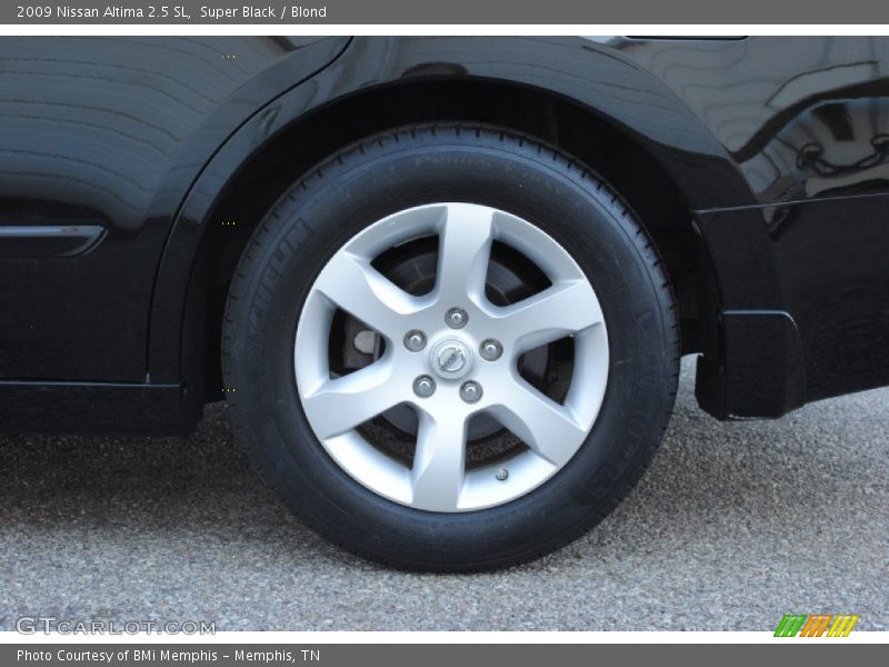 Super Black / Blond 2009 Nissan Altima 2.5 SL