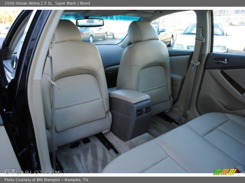 Super Black / Blond 2009 Nissan Altima 2.5 SL