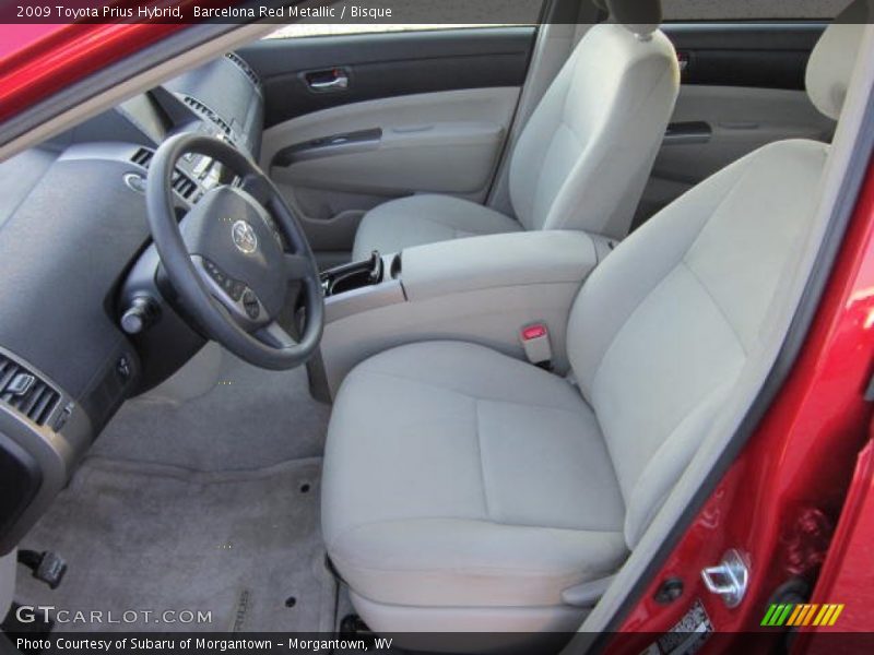 Barcelona Red Metallic / Bisque 2009 Toyota Prius Hybrid