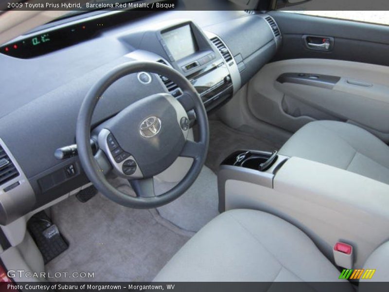 Barcelona Red Metallic / Bisque 2009 Toyota Prius Hybrid