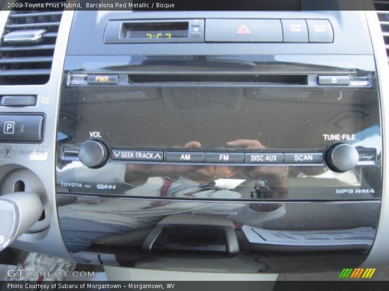 Barcelona Red Metallic / Bisque 2009 Toyota Prius Hybrid
