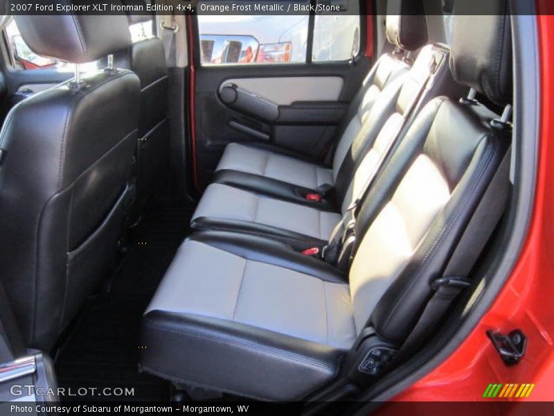 Rear Seat of 2007 Explorer XLT Ironman Edition 4x4