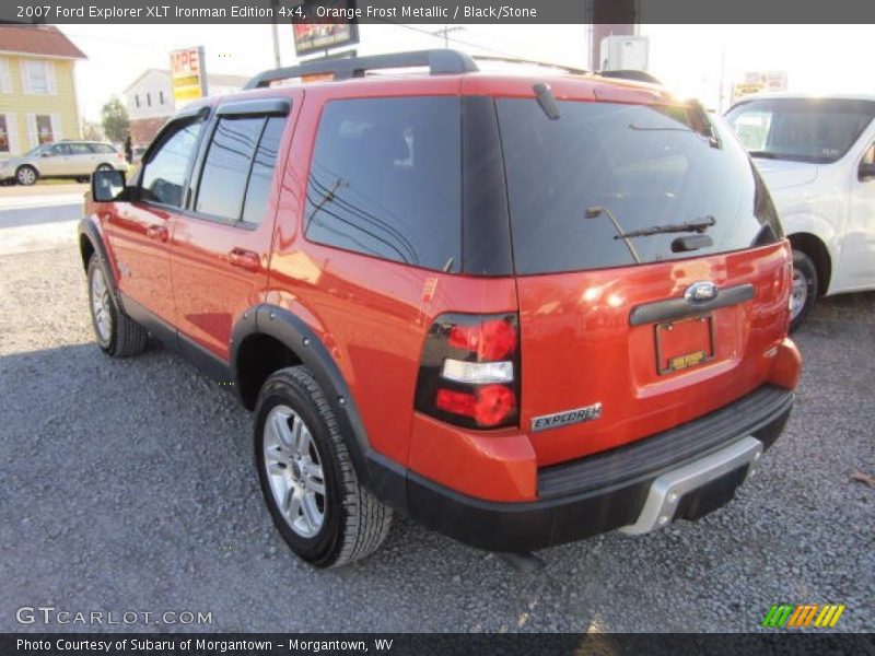  2007 Explorer XLT Ironman Edition 4x4 Orange Frost Metallic