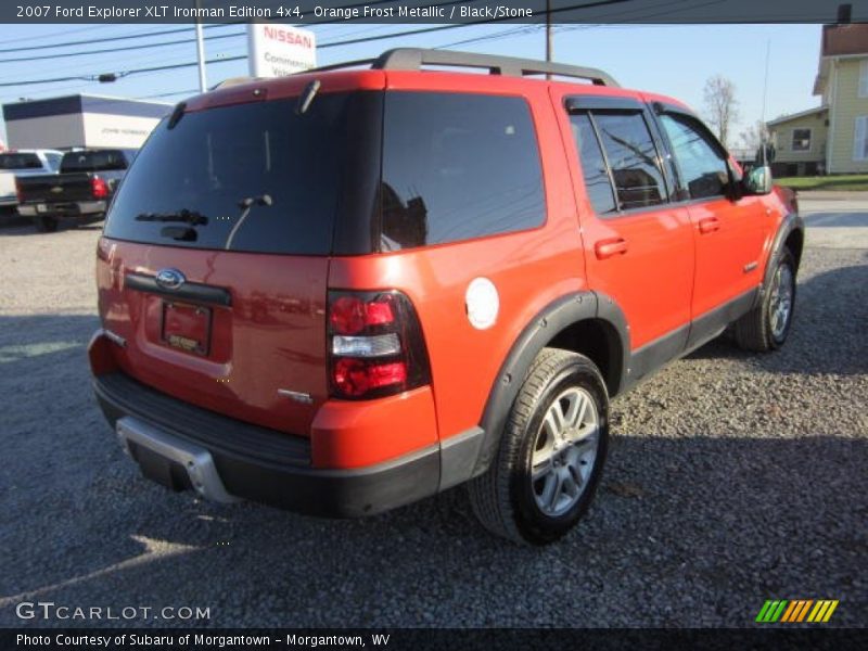 Orange Frost Metallic / Black/Stone 2007 Ford Explorer XLT Ironman Edition 4x4
