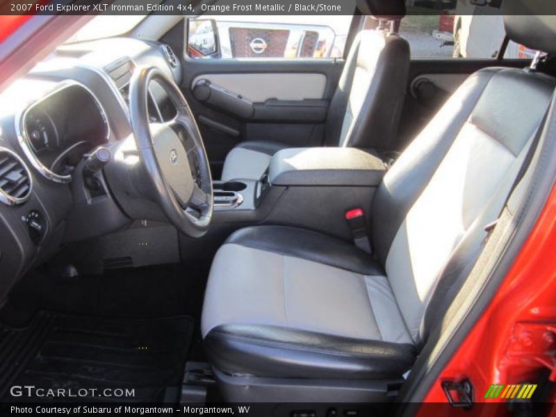 Front Seat of 2007 Explorer XLT Ironman Edition 4x4