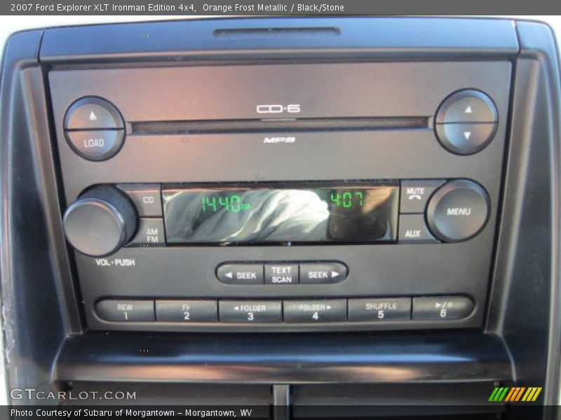 Audio System of 2007 Explorer XLT Ironman Edition 4x4